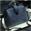 2016 Bolsas Feminina Retro Women Messenger Bags Handbag Doctor Bag Fashion Designer Shoulder Women PU Leather Handbags Tote Bag