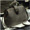 2016 Bolsas Feminina Retro Women Messenger Bags Handbag Doctor Bag Fashion Designer Shoulder Women PU Leather Handbags Tote Bag