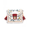 Fashion Women Leather Messenger Bag Flower Handbag Ladies Small Crossbody Bags Women Famous Brands Designers Shoulder Bags Girls