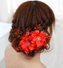 hair ornaments wedding hair accessories Floral Headdress Romantic Lace Hairwear flower wedding bride hair accessories bridal