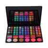 Professional 78 Color Eye Shadow Palette Cheek Blusher Lip Gloss Makeup Palette Eyeshadow Pallete Hot Sale Makeup Sets Tool