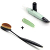 2017 Makeup Set Toothbrush Face Makeup Brush+ Mix Colors Facial Concealer Cream Cosmetics Beauty Oval Powder Brushes Maquillage