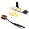 2017 Makeup Set Toothbrush Face Makeup Brush+ Mix Colors Facial Concealer Cream Cosmetics Beauty Oval Powder Brushes Maquillage