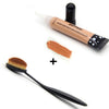 2017 Makeup Set Toothbrush Face Makeup Brush+ Mix Colors Facial Concealer Cream Cosmetics Beauty Oval Powder Brushes Maquillage