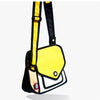 3D Anime Bag Sweetheart Shoulder Bag 2D Element Comic Messenger Bag Creative Travel Drawing Book Mochila For Teenage Girls