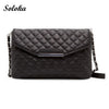 Women Handbags Chain Crossbody Bags Fashion Ladies Quiled PU Leather Handbags Shoulder Bags Women Messenger Bags 2018 Hot Sale