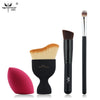 Anmor Professional Foundation Brush Kit 4 pcs Makeup Brushes Cosmetic Cream Powder Blush Makeup Brush Set KI01