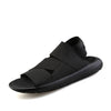 2016 New Arrival Y3 Sandals KAOHE SANDALS Outdoor Men Slippers Open-toed Leather sandals Men Sandals G-DRAGON Slides Top Quality