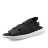 2016 New Arrival Y3 Sandals KAOHE SANDALS Outdoor Men Slippers Open-toed Leather sandals Men Sandals G-DRAGON Slides Top Quality