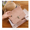 DOLOVE 2017 New Bullet Lock Small Side Of Mini Mobile Phone Messenger Bag Nice Women Bags Shoulder Bags