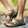 2017 Summer Sandals Genuine Leather Men Shoes Casual Big Size New Soft  Men's Sandals
