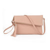 JIARUO 2017 Ladies Tassel Design Women PU Leather Crossbody Messenger bag Small Sling Shoulder Bags Fold Closure Handbag Purses