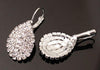 Free Gift Box Luxury Women Water Drop Pendant Earrings Elegant / Wind Claw Fine Earrings 2017 New / Jewelry Earrings Wholesale