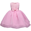 Todder Girl Baptism Dress Tutu Summer Baby Party Frock Flower Girl Wedding Christening Gown Infant 1 Year Birthday Dress Vestido