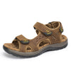 2017 Summer Sandals Genuine Leather Men Shoes Casual Big Size New Soft  Men's Sandals