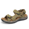 2017 Summer Sandals Genuine Leather Men Shoes Casual Big Size New Soft  Men's Sandals