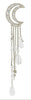2017 New Charming Gold/Silver/Black/Rose Gold Color Crystal Moon Hair Clip Tassels Long Hair Accessories Femme Bijoux