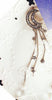 2017 New Charming Gold/Silver/Black/Rose Gold Color Crystal Moon Hair Clip Tassels Long Hair Accessories Femme Bijoux