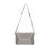JIARUO Vintage Hollow Out Flower Envelope Bag Small Women Leather Crossbody bag Shoulder bag Messenger bag Clutch Handbag Purses