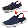 LEMAI Hot Super Light  Men Sneakers Summer  Outdoor Sport Walking Shoes Breathable Air Mesh Boy Athletic Beach Sandals fb032W