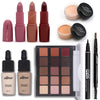 Basic Cosmetics Makup Set Including Matte Eyeshadow Lipstick Eyebrow Pencil Eyeliner Foundation Concealer  Makeup Kit Maquiagem