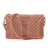 Vintage Hollow Out Flower Handbag Ladies Envelope Bag Small Women Leather Crossbody Bag Shoulder Bag Messenger Bag Clutch Purses