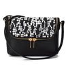 Famous Brand Design Small Fold Over Bag Mini Women Messenger bags Leather Crossbody Sling Shoulder bags Handbags Purses Zipper