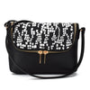 Famous Brand Design Small Fold Over Bag Mini Women Messenger bags Leather Crossbody Sling Shoulder bags Handbags Purses Zipper