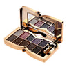 Professional Eye Makeup Set Diamond Eyeshadow Palette Matte  10 Colors Nude Eye Shadows Matte Cosmetic Brush Makeup Set