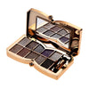 Professional Eye Makeup Set Diamond Eyeshadow Palette Matte  10 Colors Nude Eye Shadows Matte Cosmetic Brush Makeup Set