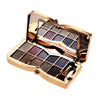 Professional Eye Makeup Set Diamond Eyeshadow Palette Matte  10 Colors Nude Eye Shadows Matte Cosmetic Brush Makeup Set