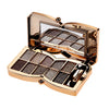 Professional Eye Makeup Set Diamond Eyeshadow Palette Matte  10 Colors Nude Eye Shadows Matte Cosmetic Brush Makeup Set