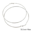 2017 Fashion 1Pair A Variety Of Styles Sexy Oversize Big Circle Hoop Earrings Punk Earrings For Women Gold Silver #250411