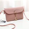 Women Messenger Bag Fashion Pu Phone  Bag Deer Decoration Crossbody Bag Mini Shoulder Bag for Teenager Girls Bolsa Feminina