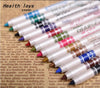 Makeup Brushes Cosmetics Set Eyeshadow Eyeliner Nose Smudge Tools Kit 12 Colors Eyeliner Lip Pencil
