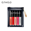 O.TWO.O 5pcs/lot Makeup Set Lip Oil+ Matte Lipgloss Kit Long Lasting Waterproof Soft Texture Lip Gloss Matte Liquid Lipstick