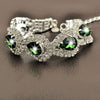 Luxury Wedding Woman Jewelry 100% 925 Sterling Silver Shiny Water Drop SWA Element Austrian Crystal Fashion Bracelets 9 Colors