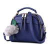 Ainvoev PU Leather Women Messenger Bags Double Zipper Women handbags School Shoulder Bags High Quality Crossbody bag Bolsa a1053