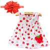 2017 Baby girl Dress summer girls dresses style infantile Dress hot sale baby girl clothes Summer flower style dress low price