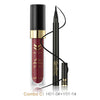 HUAMIANLI Matte Cosmetics Sets 12 Color Matte Liquid Lipstick Lip Gloss Waterproof Easy Wear Natural Black Eye Liner Pen Makeup
