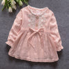 Newborn girls suit autumn and winter newborn baby baby clothing baby girl dress princess party christmas dress ballet dress