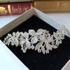 alloy rinestone bride frontlet crown Indian headpiece wedding hair accessories bijoux cheveux