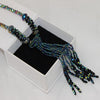European style fashion collocation of shiny string beads necklace high-grade crystal long tassels women