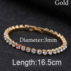 1 Pc Newest Women Shiny Silver Bracelets Charm Austria Crystal Cuff Bangles Fashion Jewelry Best Gift For Women