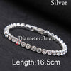 1 Pc Newest Women Shiny Silver Bracelets Charm Austria Crystal Cuff Bangles Fashion Jewelry Best Gift For Women