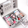 MISS ROSE colour makeup suits Universal cosmetic bag professional makeup artist Professional makeup box with brush mirror