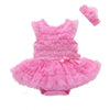 Elegant New Arrival Direct Selling Girl Dress Girls 2018 Summer Fashion Big Party Tulle Flower Princess Wedding Dresses Baby