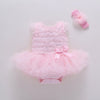 Elegant New Arrival Direct Selling Girl Dress Girls 2018 Summer Fashion Big Party Tulle Flower Princess Wedding Dresses Baby