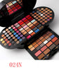 free shipping MISS ROSE make up cosmetic case makeup set of 90 colors matte shimmer eye shadow,blush powder and eyebrow,lipgloss