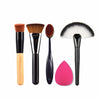 2017 Pro Makeup Sets Kit Blush Powder Foundation Brush Sponge Puff Contour Brush Beauty Cosmetics Make up Tool